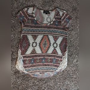 Almost famous tribal top